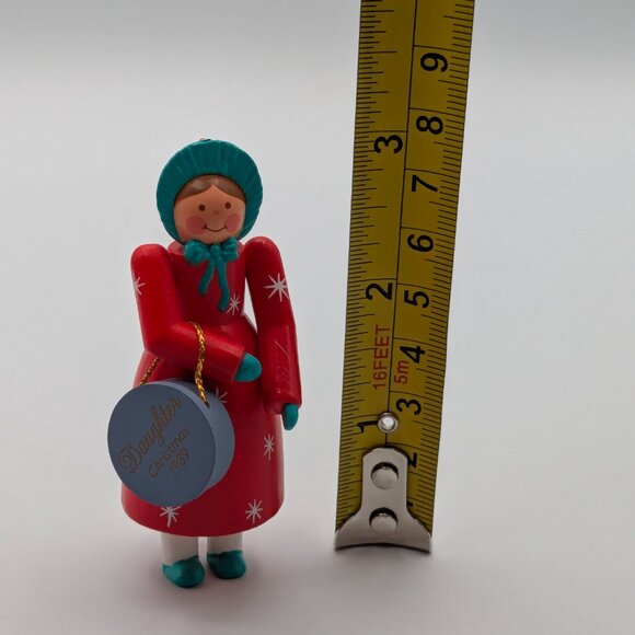 Hallmark Keepsake Daughter 1989, Wooden Vintage Christmas Ornament - Picture 8 of 11